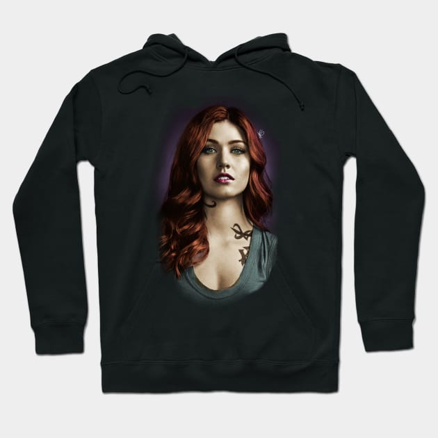 Shadowhunters - Clary Fraychild - recoloring Hoodie by Nastian